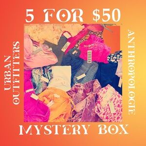 Urban Outfitters Anthropologie Reseller Inventory Mystery Box NWT Store Closing